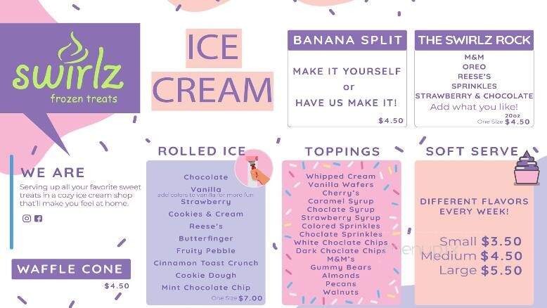 Swirlz of Paragould - Paragould, AR menu_pic
