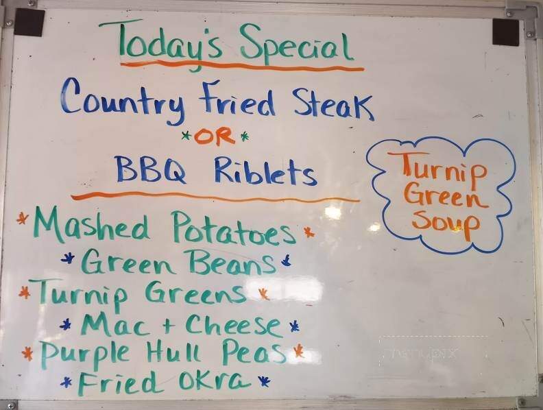 Court Side Cafe - Charlotte, TN menu_pic