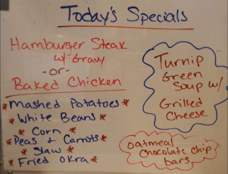 Court Side Cafe - Charlotte, TN menu_pic