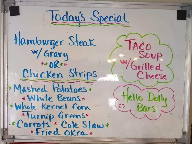 Court Side Cafe - Charlotte, TN menu_pic