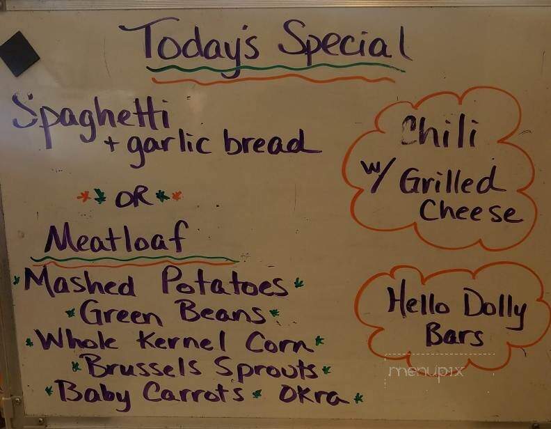 Court Side Cafe - Charlotte, TN menu_pic