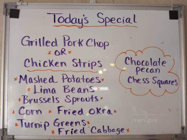 Court Side Cafe - Charlotte, TN menu_pic