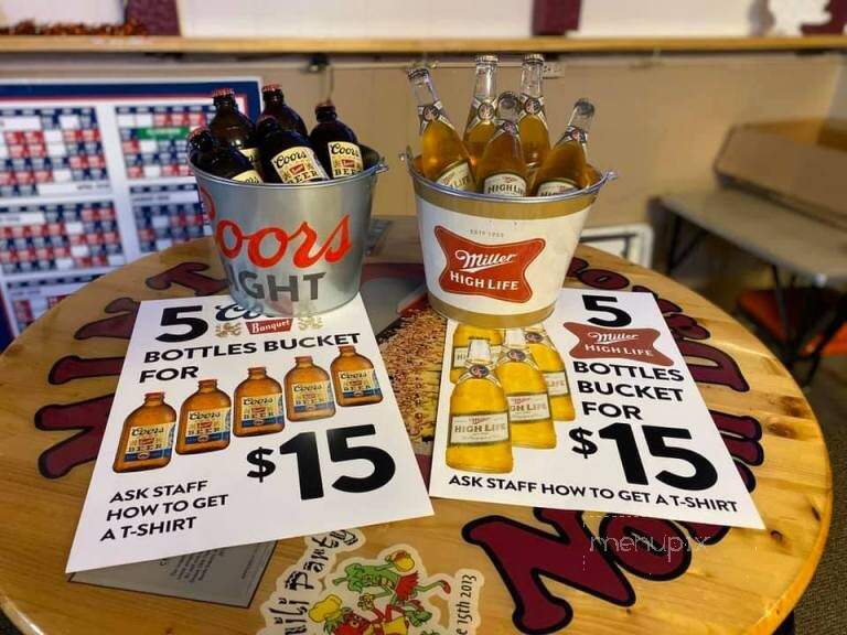 Harvey Avenue Saloon - Minto, ND menu_pic