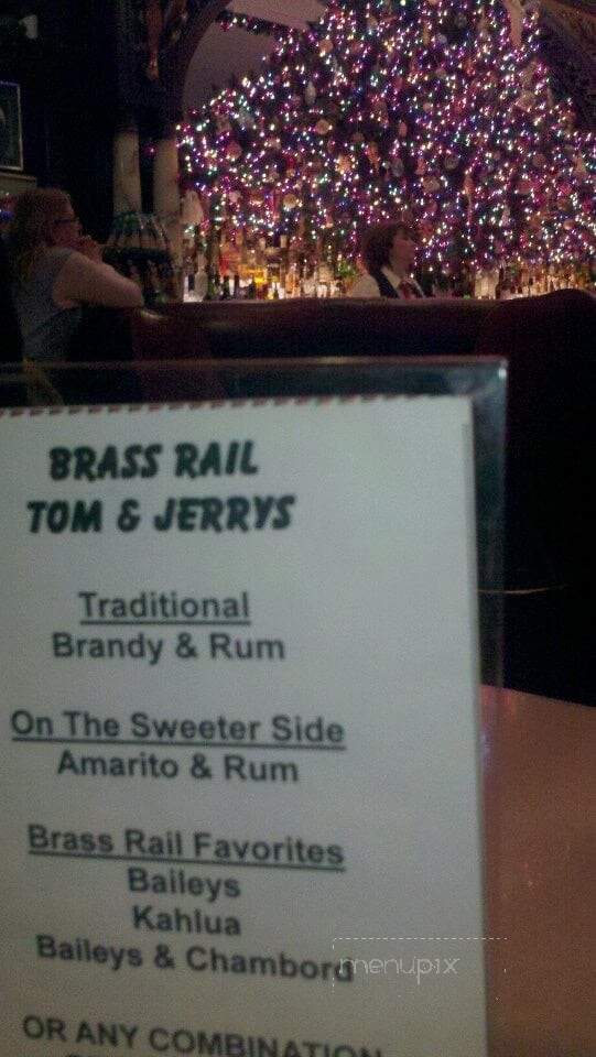 Brass Rail Bar - Port Huron, MI menu_pic