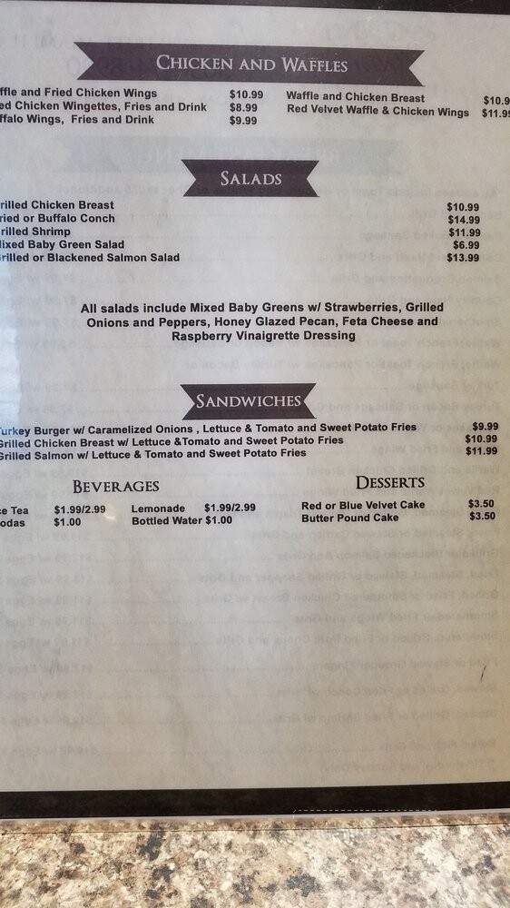 Arline's Restaurant & Seafood - Miami Gardens, FL menu_pic