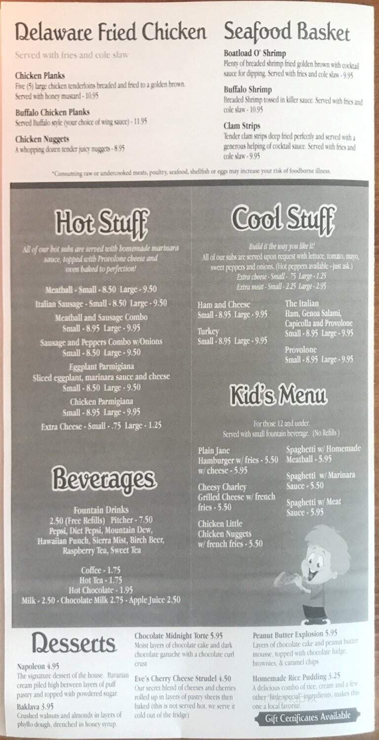 Miltonion Pizzeria - Milton, DE menu_pic