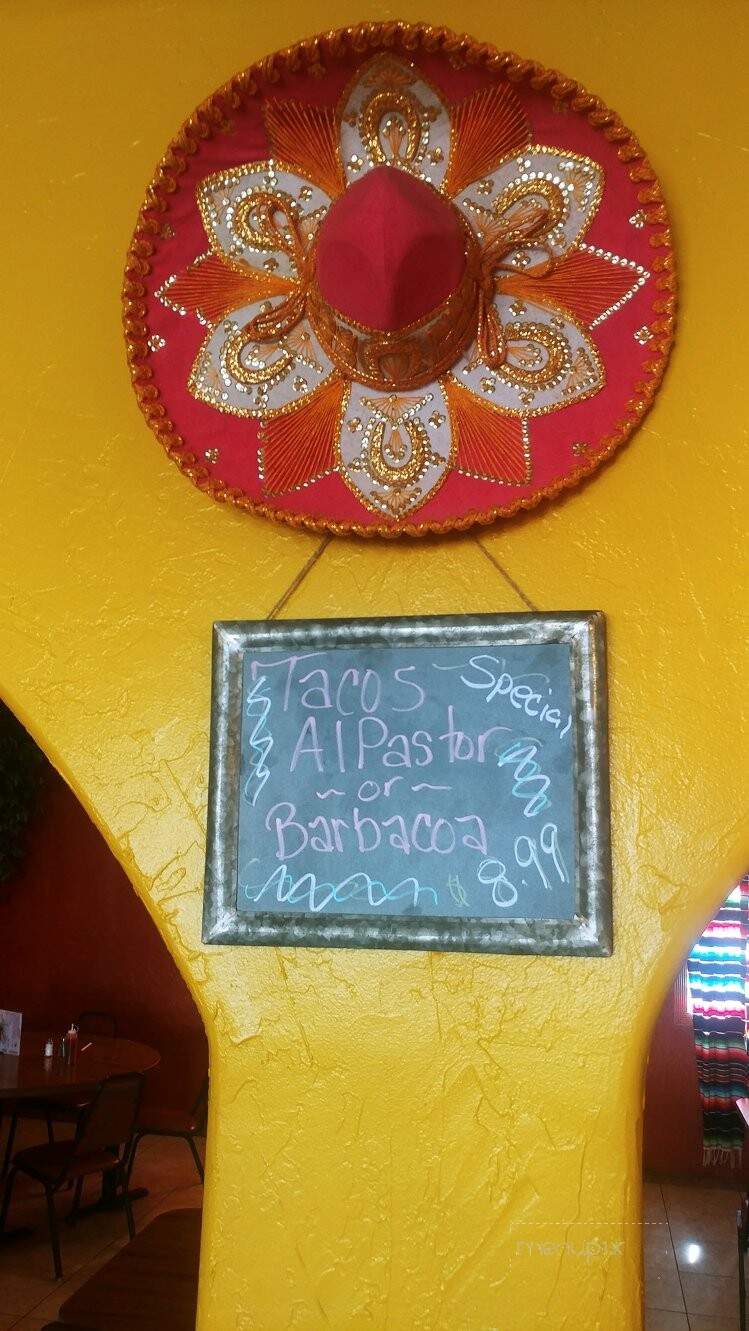 El Ranchero Cafe - Grants, NM menu_pic