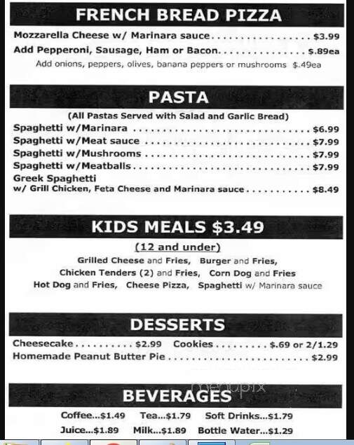 Village Grill - Monroe, NC menu_pic