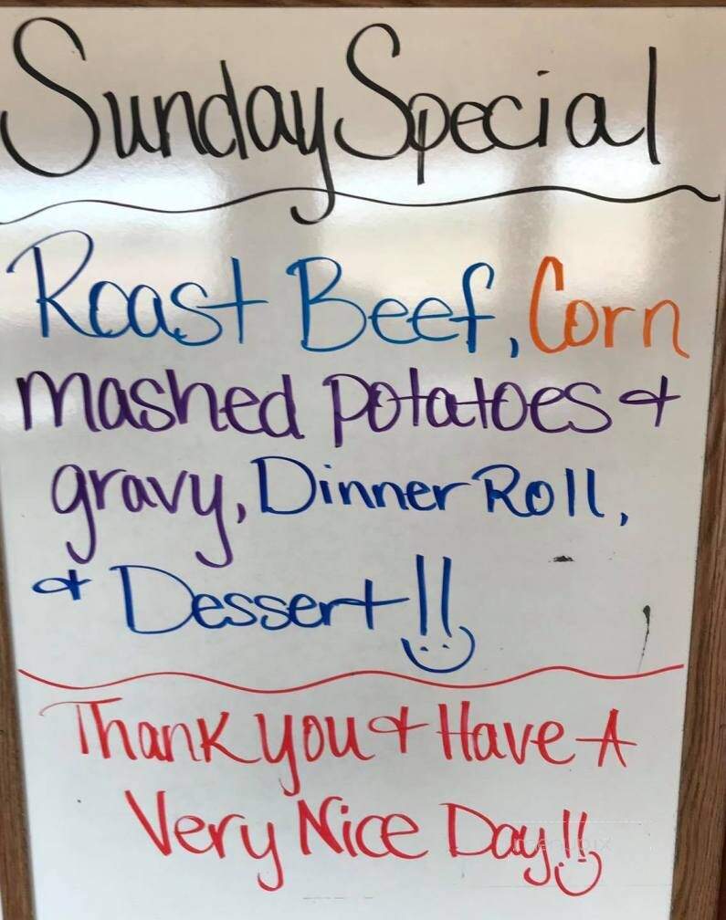 Drive Inn - White River, SD menu_pic