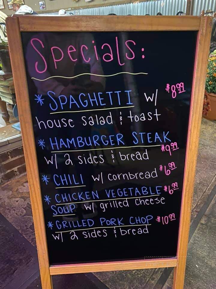 Southern Cafe - Elizabethton, TN menu_pic