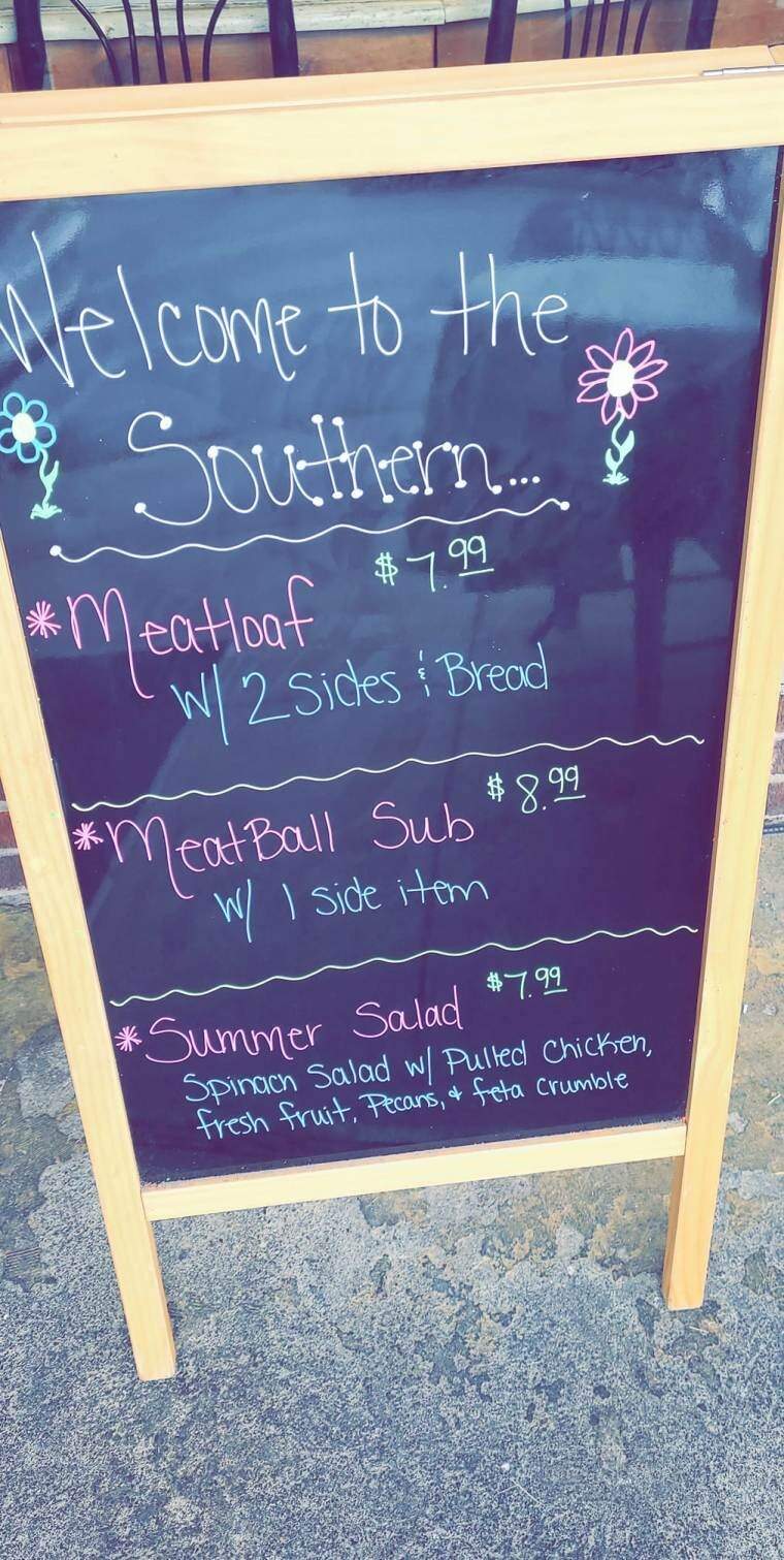 Southern Cafe - Elizabethton, TN menu_pic