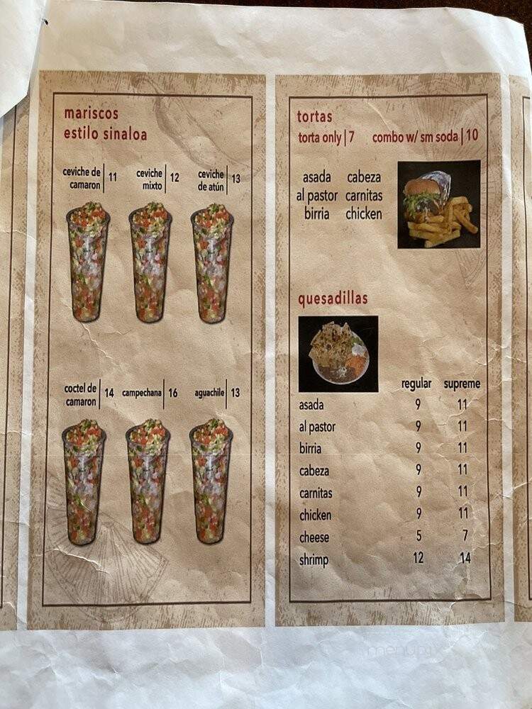 Los Dos Toritos Restaurant - Baker, CA menu_pic