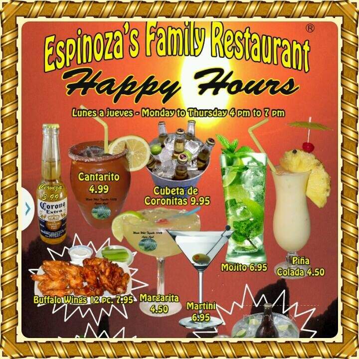 Mariscos Espinoza - Rialto, CA menu_pic
