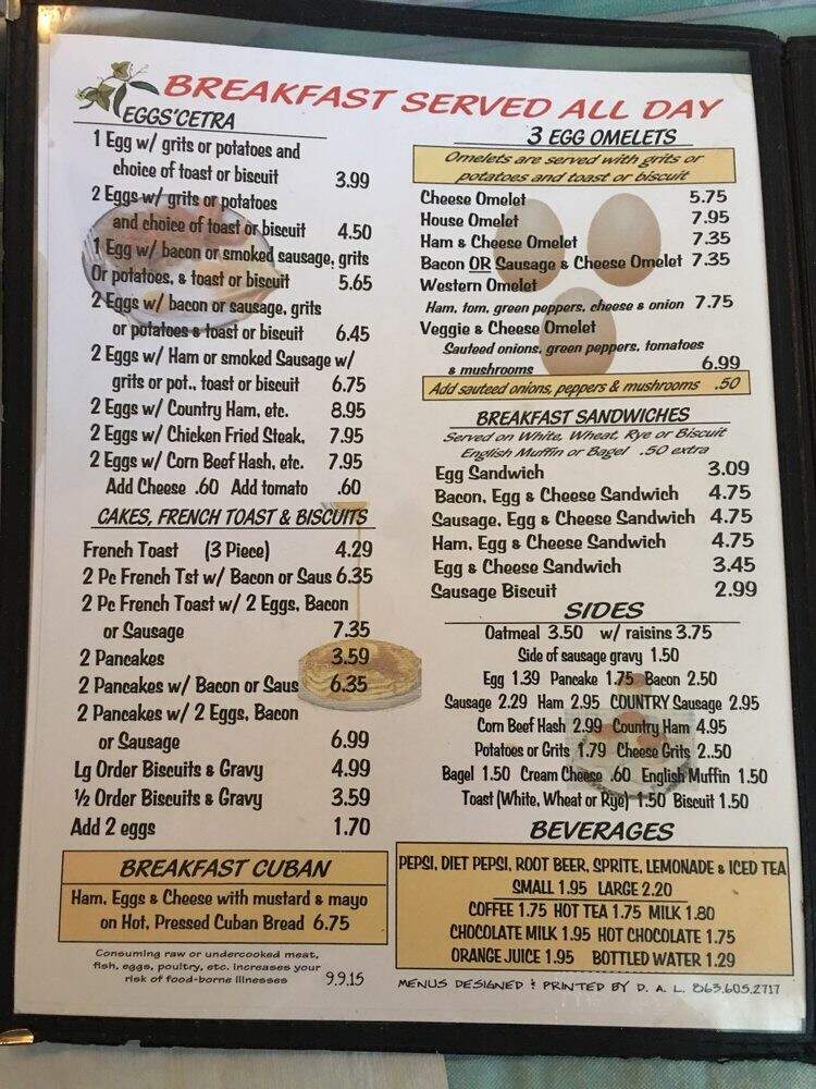 Mama D's On The Go - Lake Wales, FL menu_pic