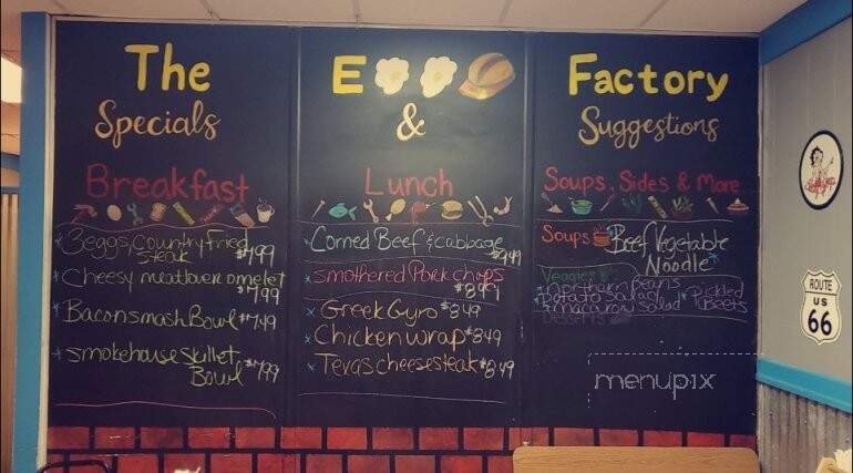 The egg factory - Lakeland, FL menu_pic