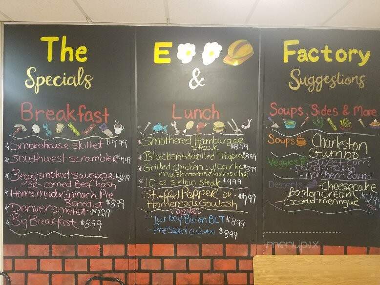The egg factory - Lakeland, FL menu_pic