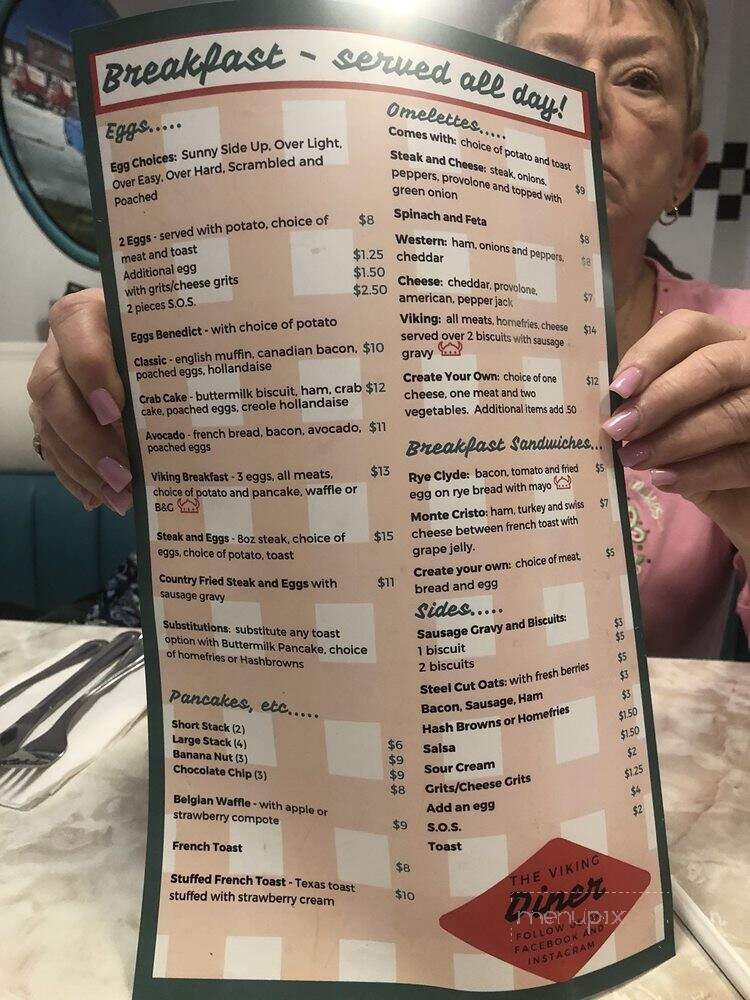 The Viking Diner - Grand Island, NY menu_pic