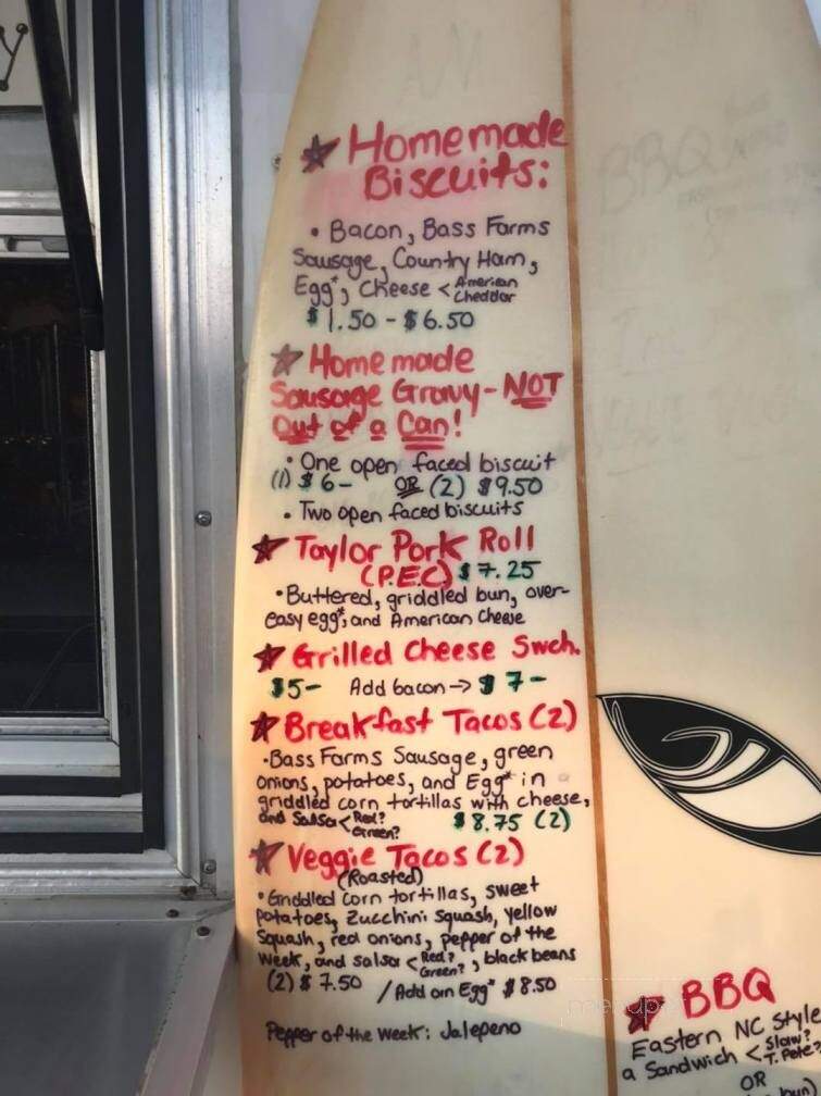 Stu's Food Truck - Avon, NC menu_pic