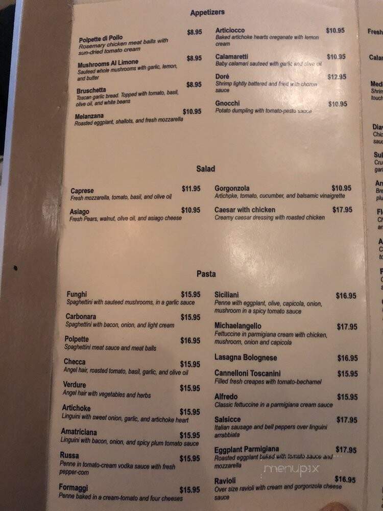 Caffe Gazelle - Huntington Beach, CA menu_pic