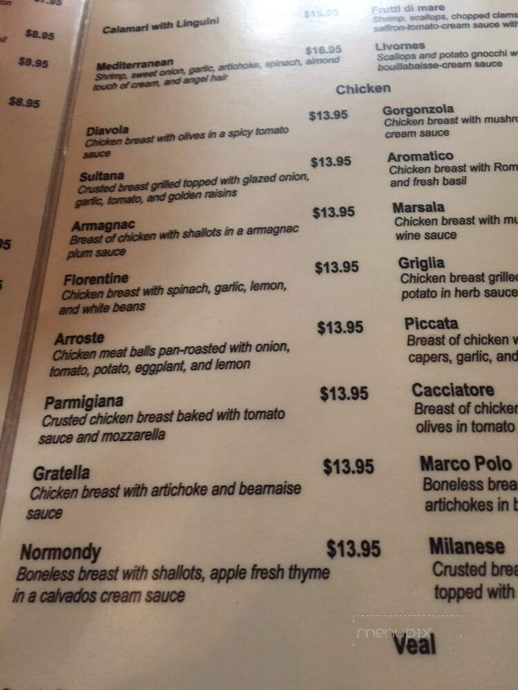 Caffe Gazelle - Huntington Beach, CA menu_pic