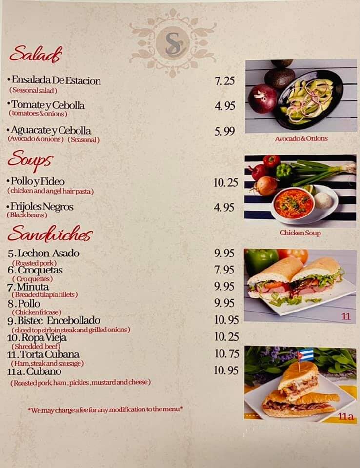 Sol Cubano - North Highlands, CA menu_pic