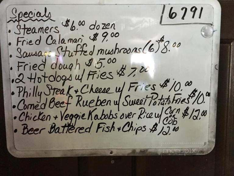 J C Hooks - Waterbury, CT menu_pic