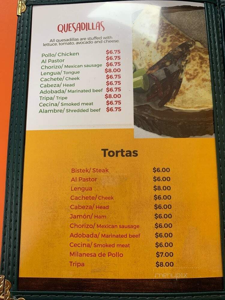 La Estrella Tienda Mexicana - Bear, DE menu_pic
