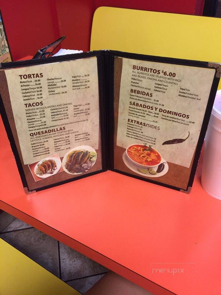 La Estrella Tienda Mexicana - Bear, DE menu_pic