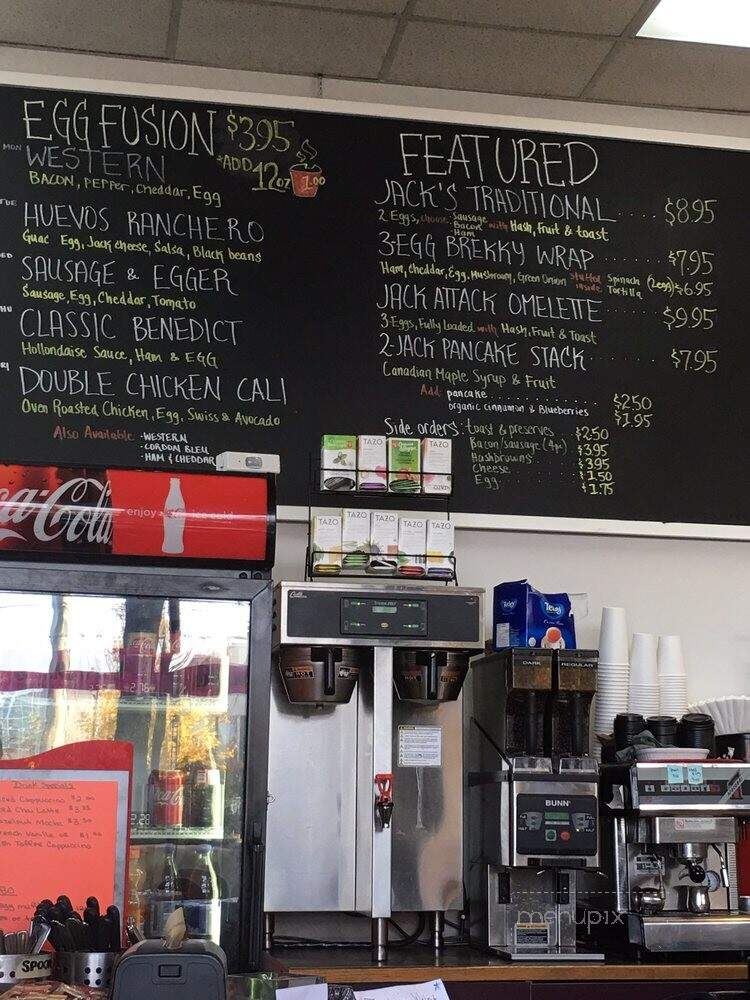 Happy Jacks Cafe - Surrey, BC menu_pic