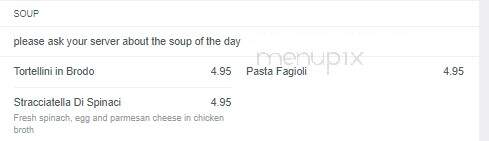 Buongiorno's Ristorante - Dumont, NJ menu_pic