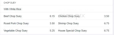 China King - Lumberton, NC menu_pic