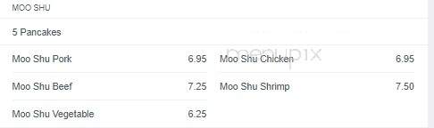 China King - Lumberton, NC menu_pic