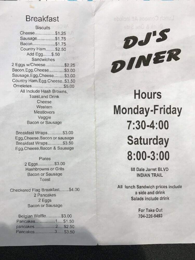 D J's Diner - Monroe, NC