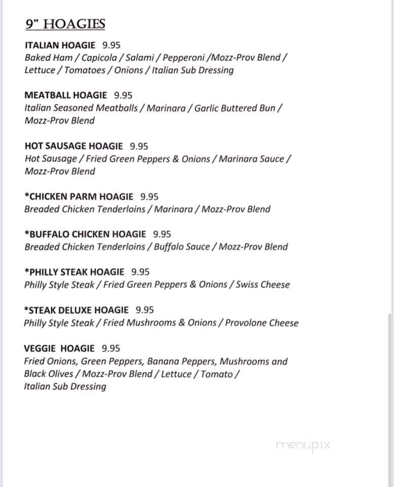 Wagner's Restaurant - Elizabeth, PA menu_pic