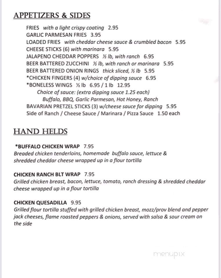 Wagner's Restaurant - Elizabeth, PA menu_pic