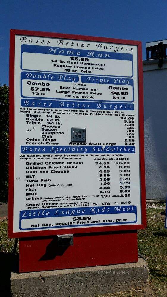 Bases Hamburgers - Texas City, TX menu_pic