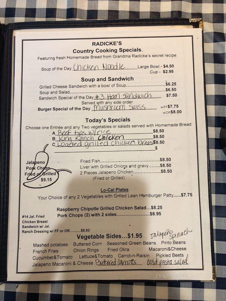 Radicke's Bluebonnet Grill - San Antonio, TX