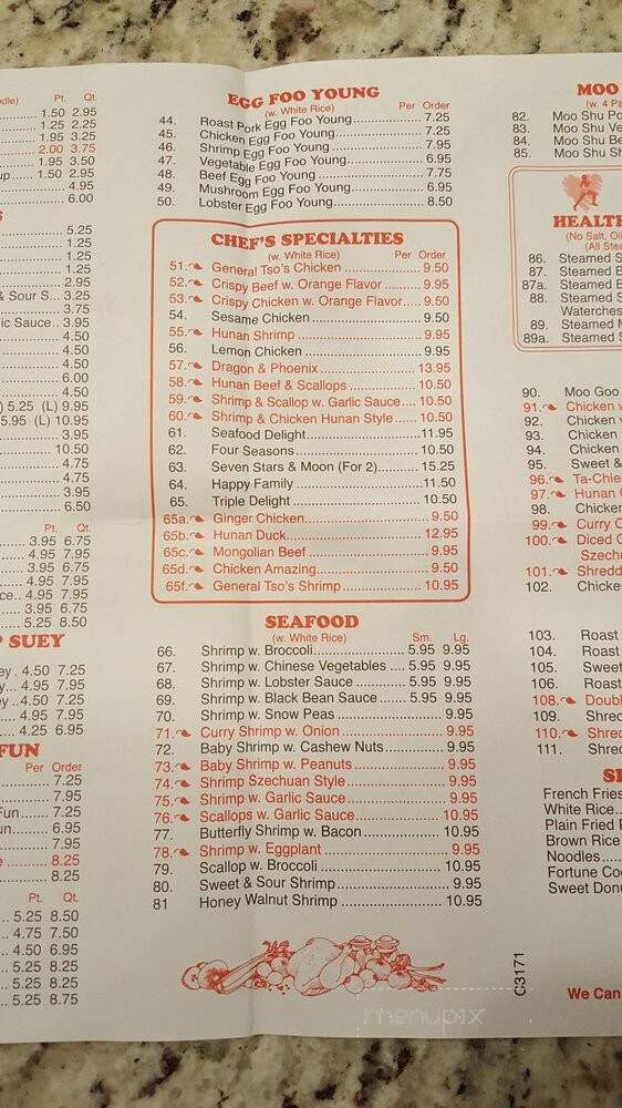 Chiu Fai Garden - Norwalk, CT menu_pic