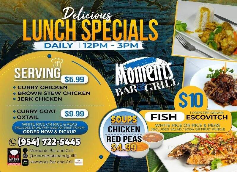 Moments Restaurant and Lounge - Tamarac, FL