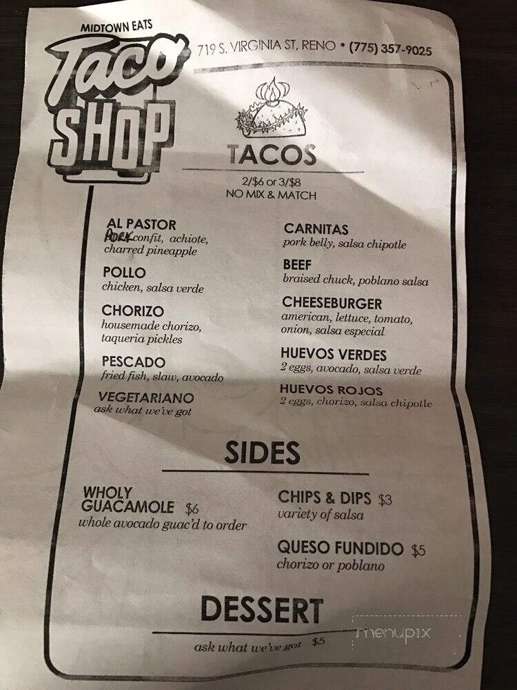 Midtown Tacos - Reno, NV