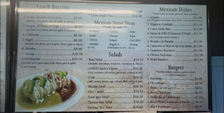 Nikki's Cafe - Capistrano Beach, CA menu_pic