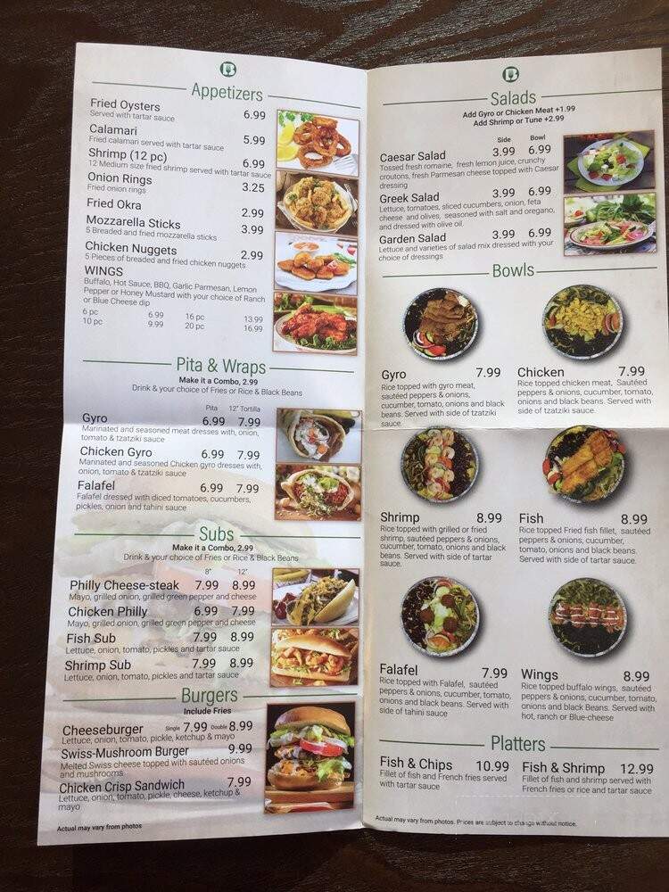 Brooklyn Hub - Titusville, FL menu_pic