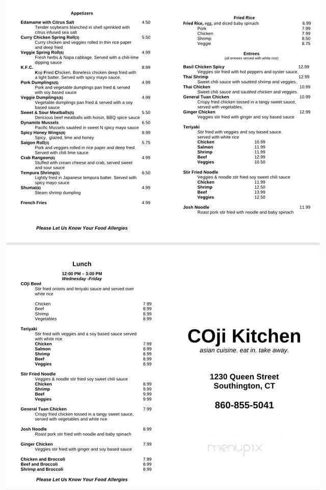 COji Kitchen - Southington, CT