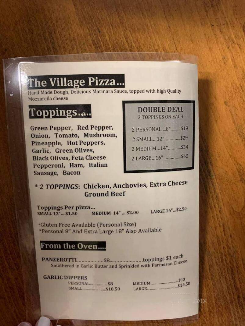 The Village Pizza & Grill - Flesherton, ON