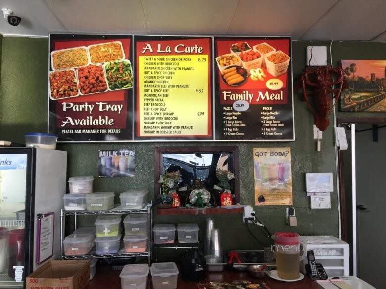 TK donuts and chinese express - Twentynine Palms, CA menu_pic