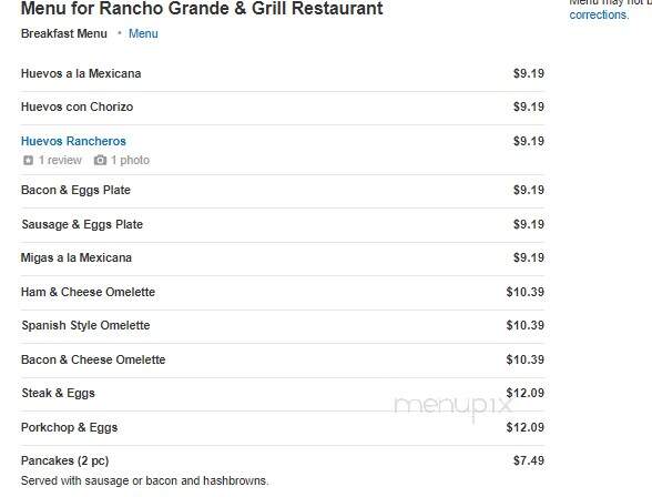 Rancho Grande & Grill - San Angelo, TX