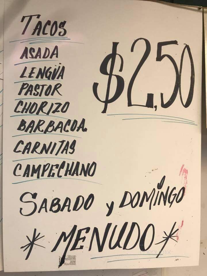 Supermercado Garcia - Florence, KY menu_pic