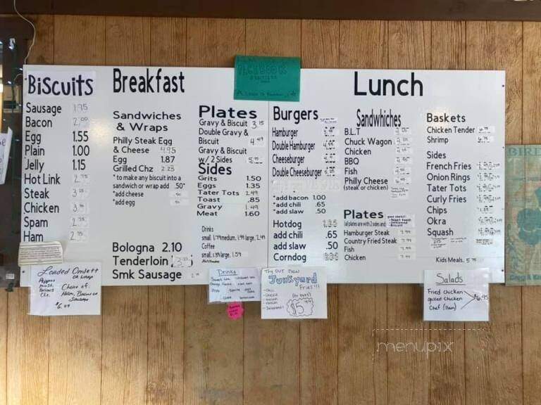Eastside Grill - Ellijay, GA menu_pic