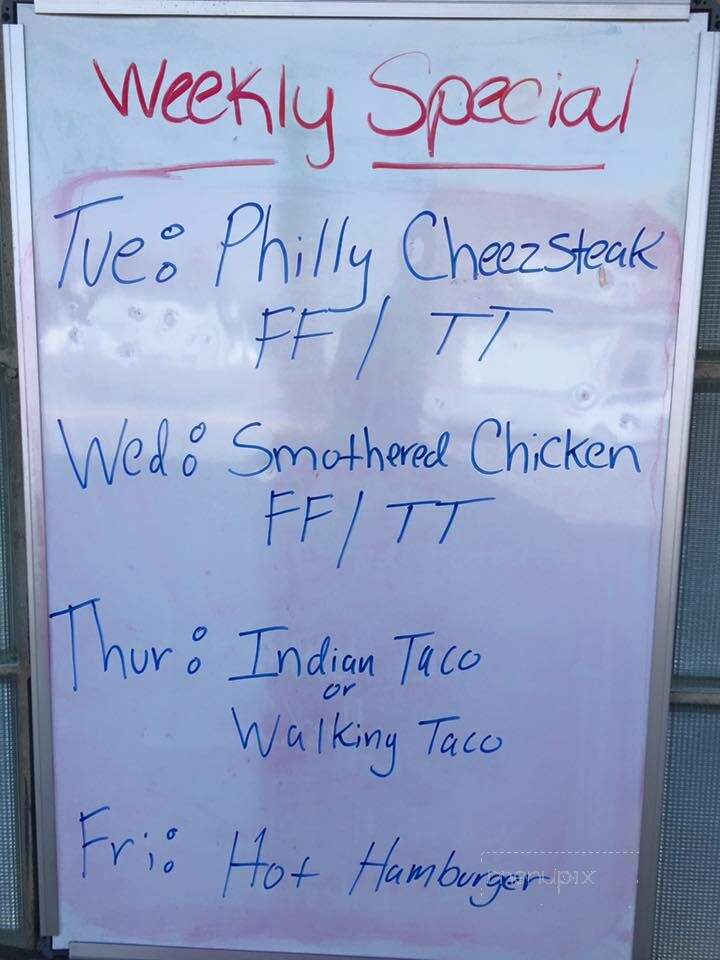 Corner Bar & Lounge - Tyndall, SD menu_pic