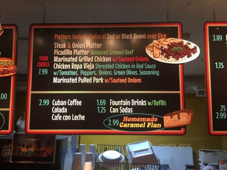 Aroma Cafe - Maryville, TN menu_pic